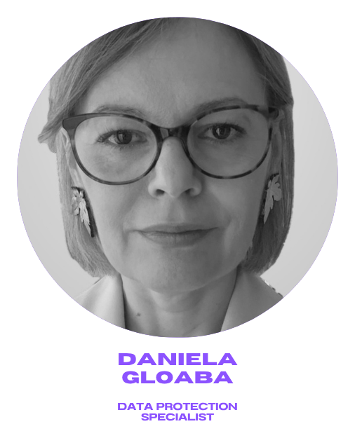 Daniela Gloaba, Data Protection Specialist